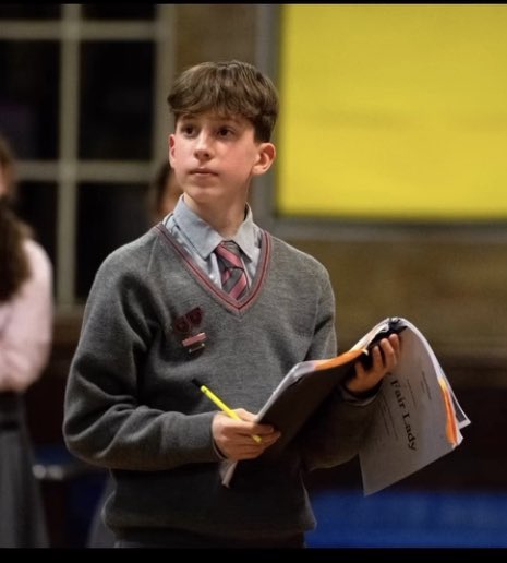 LucaBrugnoli12's tweet photo. Last practice of My Fair Lady today at school before full dress rehearsal on Monday #notjustasinger https://t.co/VLBsJww9U6
