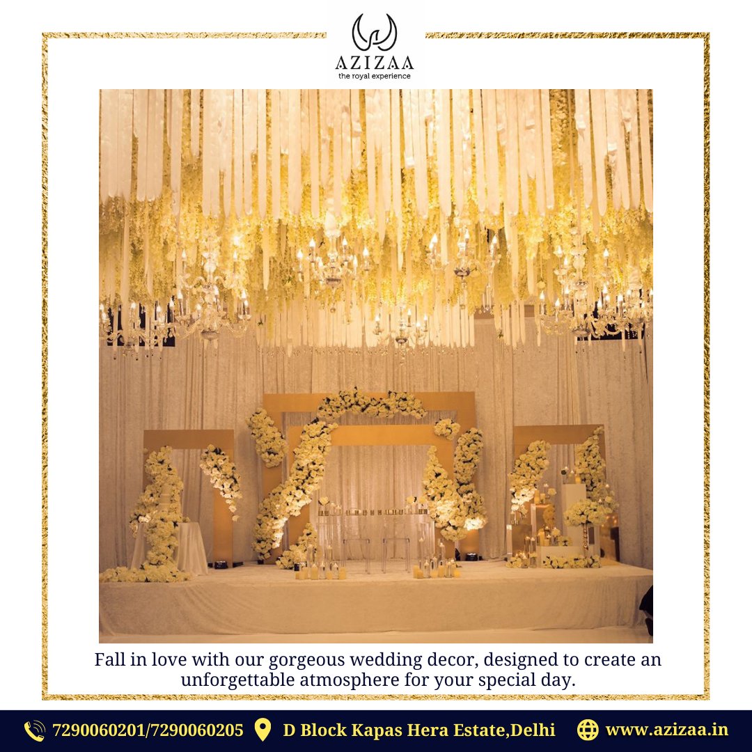 farmsazizaa's tweet photo. Fall in love with our gorgeous wedding decor, designed to create an unforgettable atmosphere for your special day.

Welcome to #azizaafarms, #TheRoyal Experience.

For more details visit: https://t.co/HRaNecayjb
Call us 7290060201, 7290060205

#weddingideas #weddingideas_brides https://t.co/HoewAOPwqe