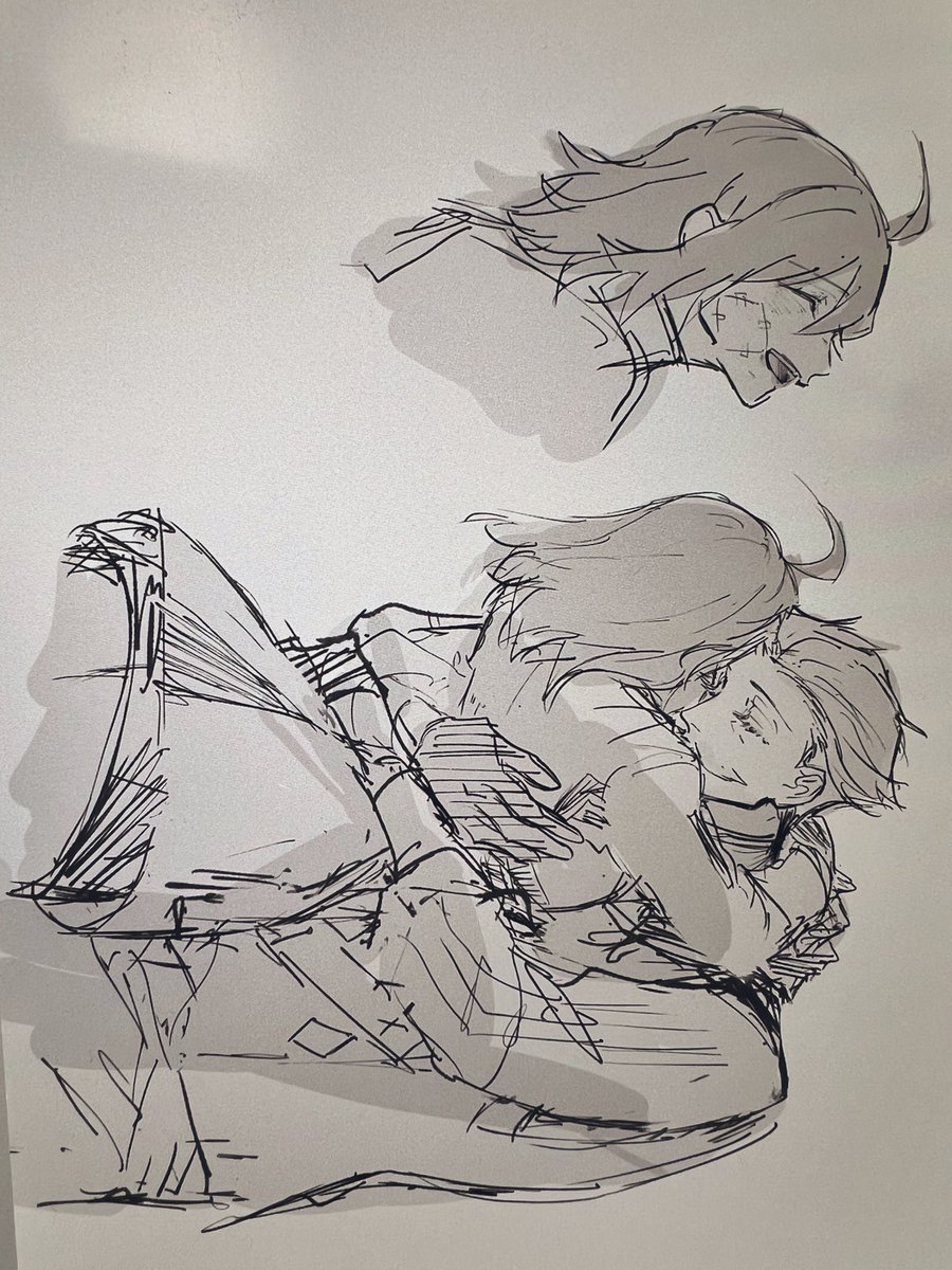 7後に描いてた新茶ぐだ♀ 