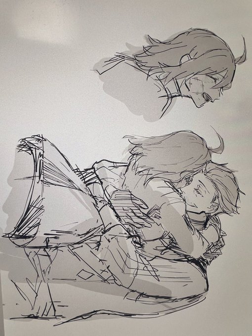 7後に描いてた新茶ぐだ♀ 