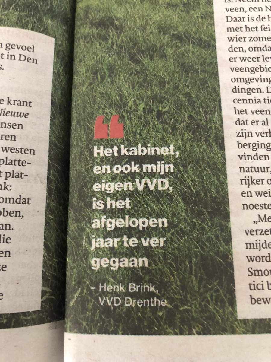 Fijn dat Henk zich uitspreekt. Denk dat er vele VVD politici er zo over denken.   Coalitie akkoord is wurg scenario #denhaag