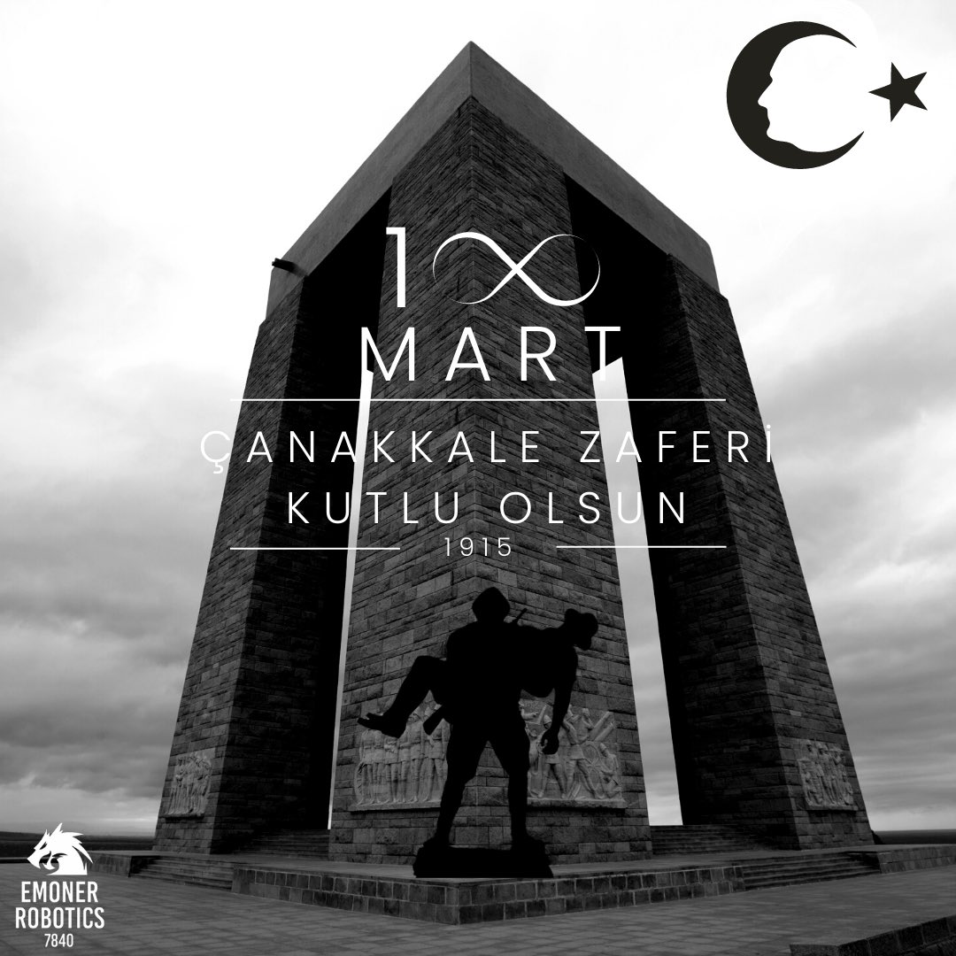 Çanakkale Geçilmez! 
Çanakkale Zaferi’nin 108. yıldönümünü kutluyoruz! Başta Mustafa Kemal Atatürk olmak üzere bu zaferi bize armağan eden şehitlerimizi , gazilerimizi ve kahramanlarımızı saygıyla ve minnetle anıyoruz…