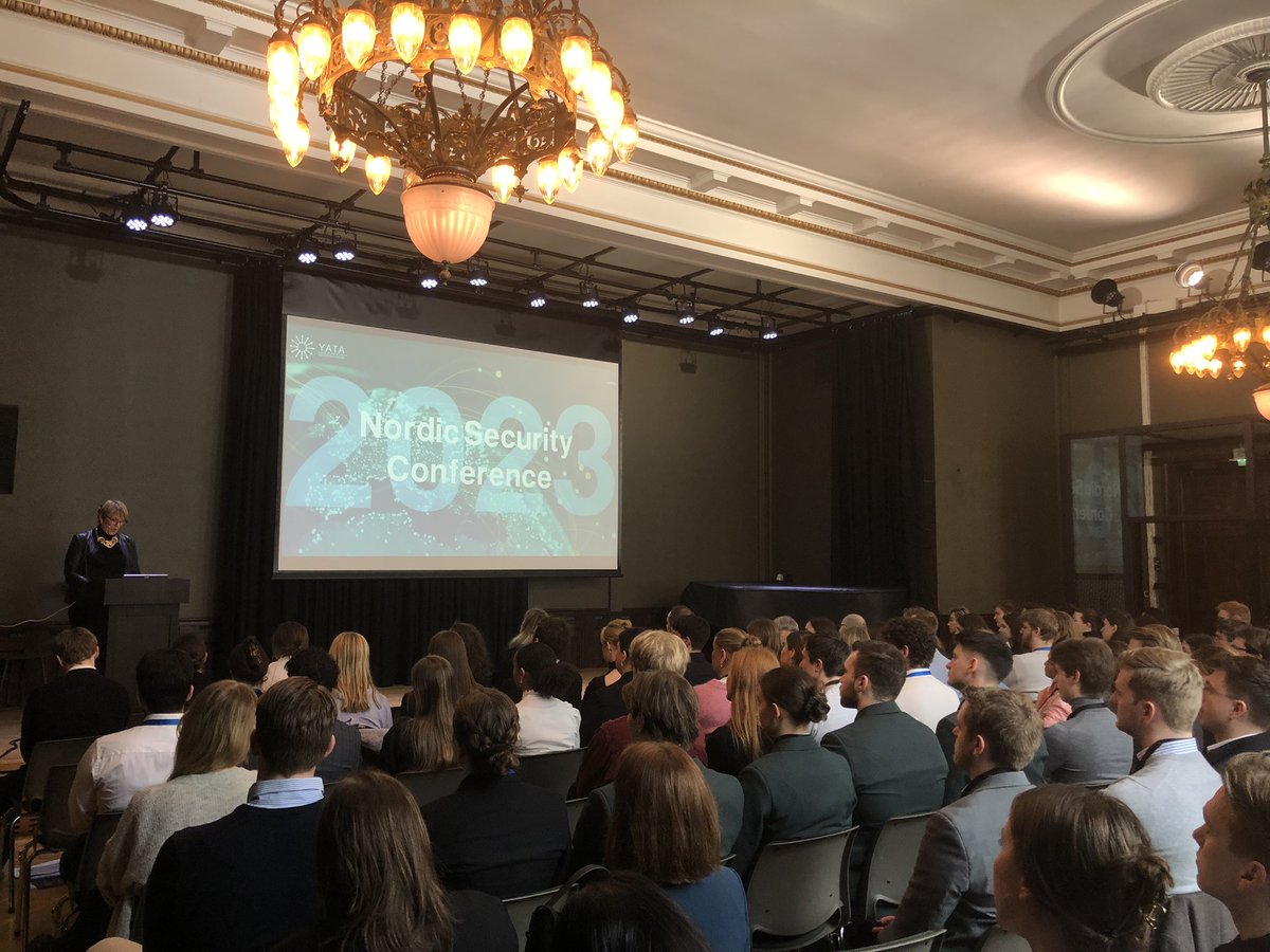 YATA Bergen er til stede under #NorSec2023 i Oslo denne helgen 🤩

Tema er ‘One year since the invasion of Ukraine - How has this affected Nordic Security?’