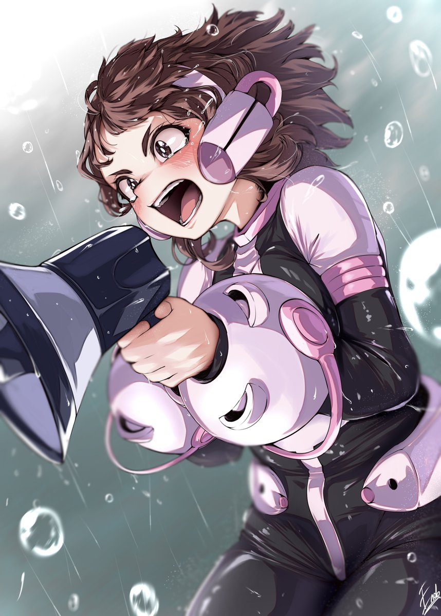 endomame_uc's tweet image. 「ヒーローが辛い時、誰がヒーローを守ってあげられるだろう」
未成年の主張/麗日お茶子
#ヒロアカ
#heroaca_a