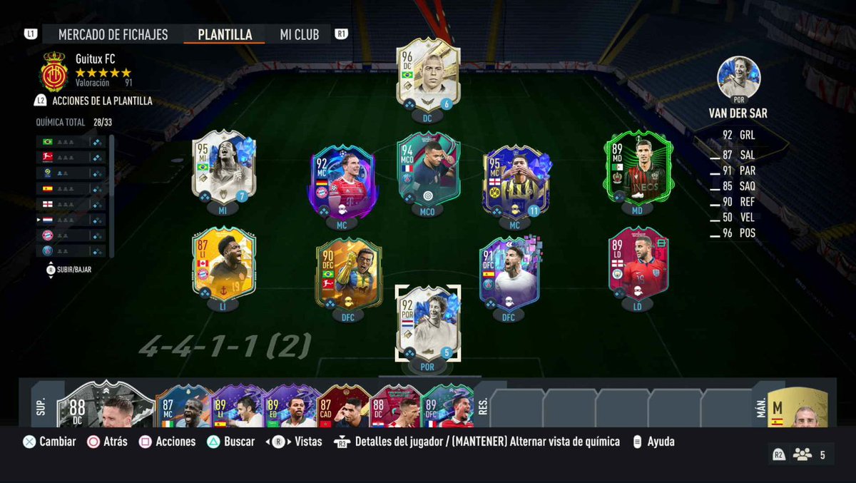 Los 11 guerreros que se dejaran la vida hoy