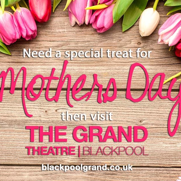 Grand_Theatre's tweet photo. Looking for last minute gift ideas? Why not treat your loved one to an Afternoon Tea at The Blackpool Grand theatre! Bookable through our Box Office or online #MothersDay https://t.co/znX2PnjXhf