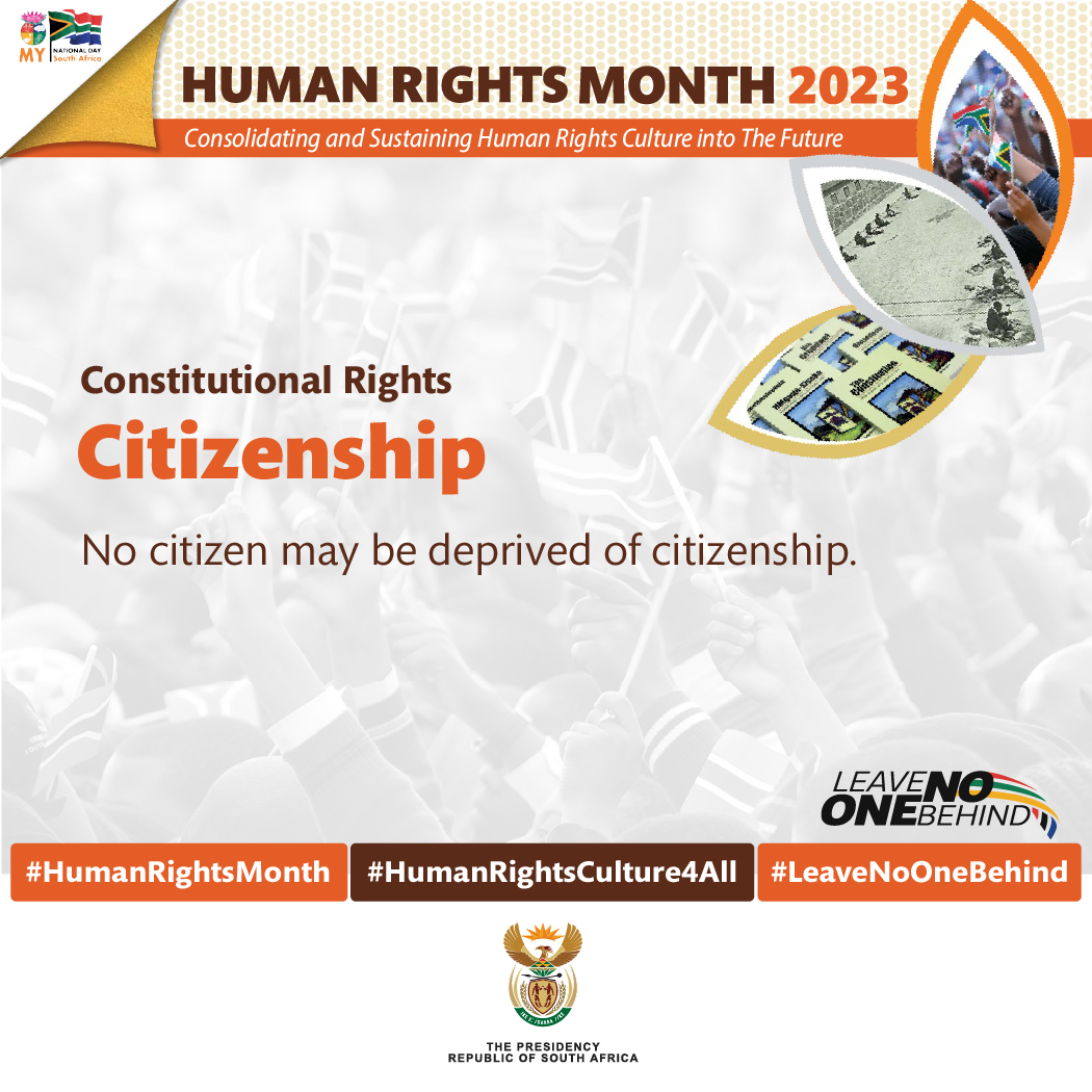 Presidency South Africa 🇿🇦 on Twitter "All South Africans and individuals born to South