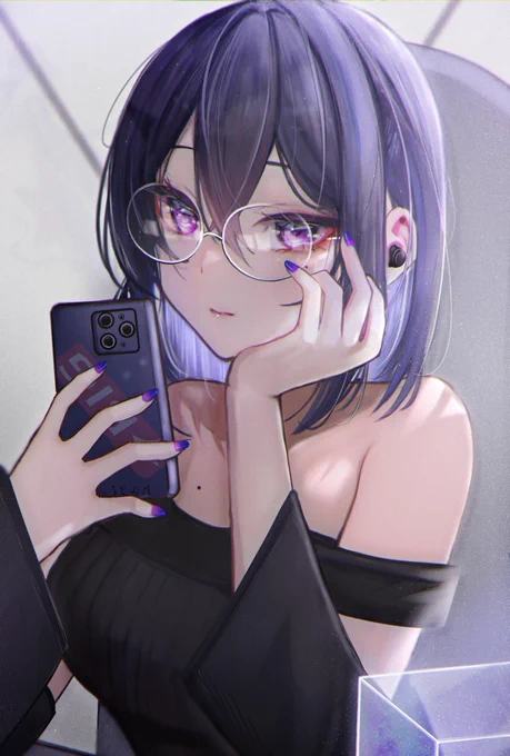 #一ノ瀬の絵メガネ 