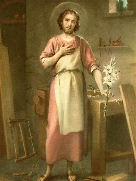 “San José protector nos da fuentes de trabajo y lo necesario   para criar a nuestros hijos.”
 
    Sierva de Dios María Esperanza