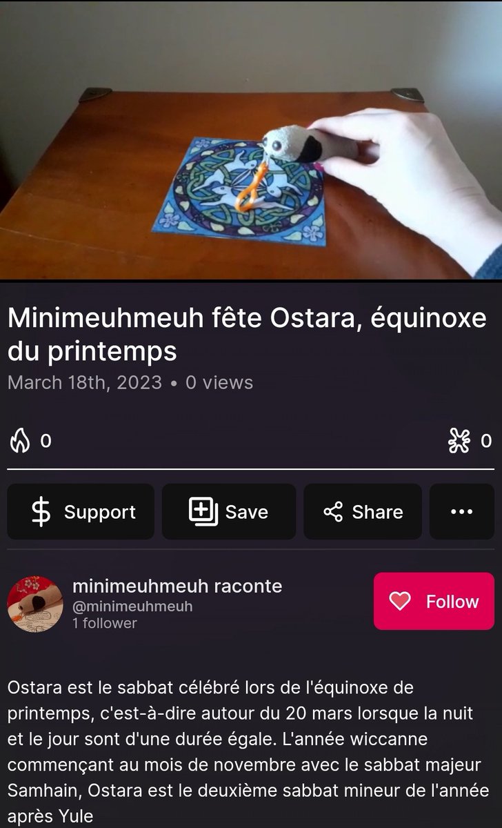 Matriote88's tweet photo. Minimeuhmeuh fête Ostara

https://t.co/MpTesI1DAQ https://t.co/nuoF4l75Bc