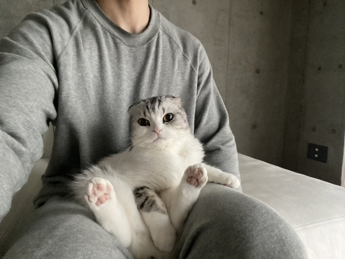 一緒に自撮り☺️