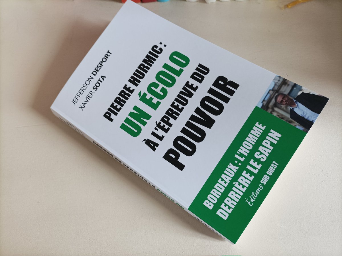 Je viens d'achever la lecture du livre des collègues <a href="/SotaXavier/">Sota Xavier</a> et <a href="/jeffdesport/">Jefferson Desport</a> . Il est excellent. Ni pourfendeur, ni flatteur avec <a href="/PierreHurmic/">Pierre HURMIC</a> . Simplement juste, loin des raccourcis et des clichés faciles. Je recommande !