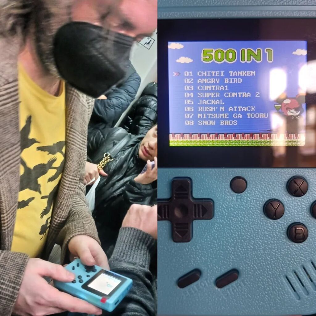 Metro station vending machine Gameboy. Finally got to use the #duolingo vocabulary for jugando los videojuegos en el tren.

#BCN #barcelona #traveljam instagr.am/p/Cp7IyNKNQG5/