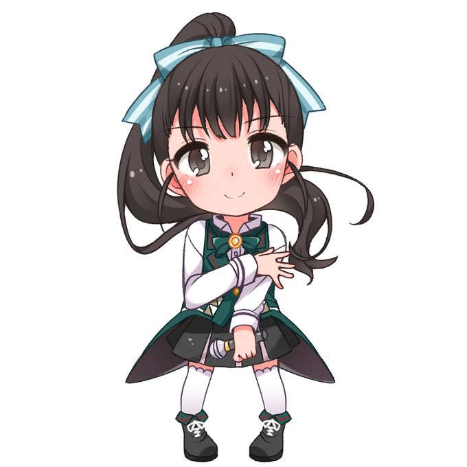 明日の歌姫庭園で出す予定の舞ちゃんアクリルフィギュアです。スペースは「U02 kuma-puro」です。よろしくお願いします!