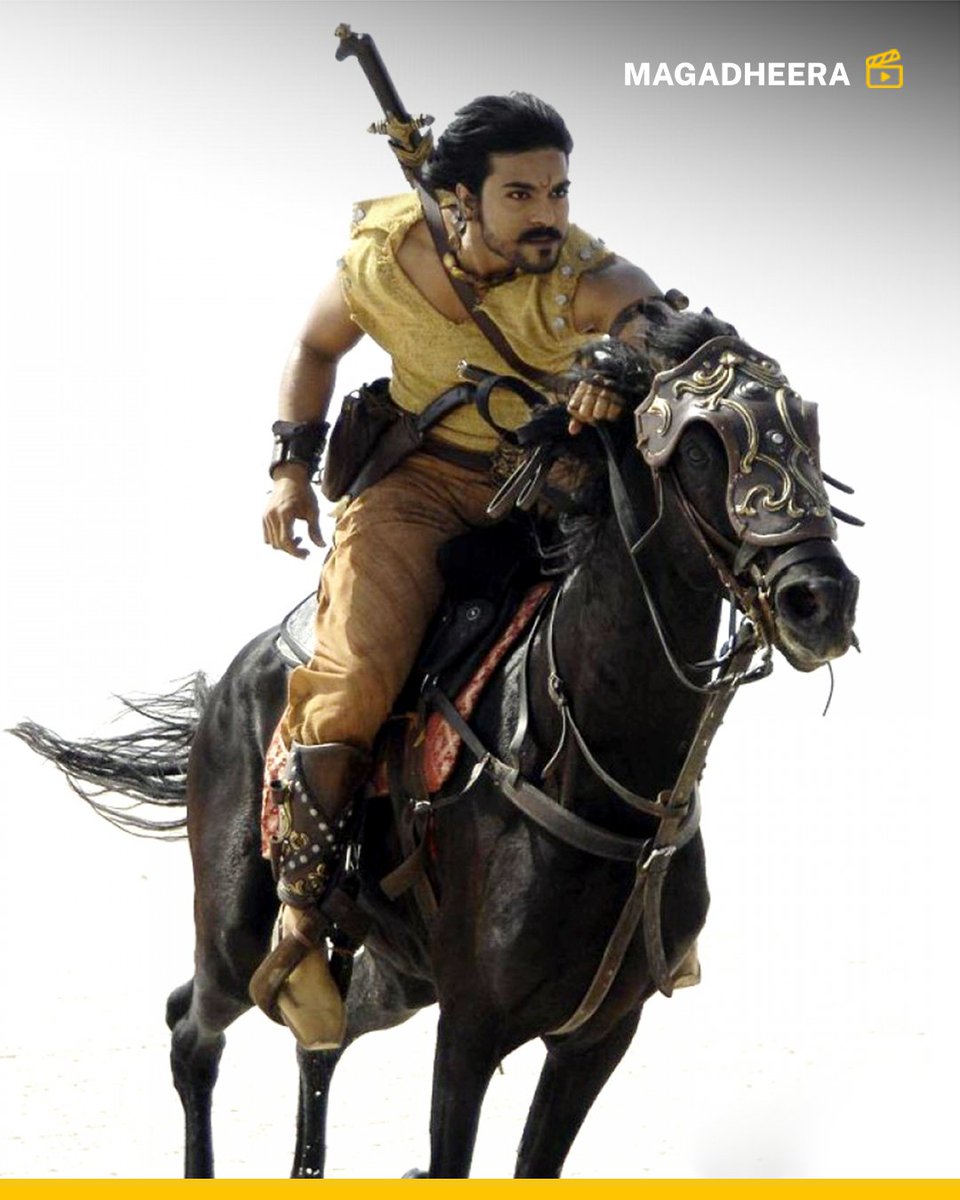 IMDb_in's tweet photo. In "Magadheera", @AlwaysRamCharan used his own horse named 'Badal' for a war sequence in the movie 🐎

#IMDbTrivia https://t.co/GNqIopsuHi