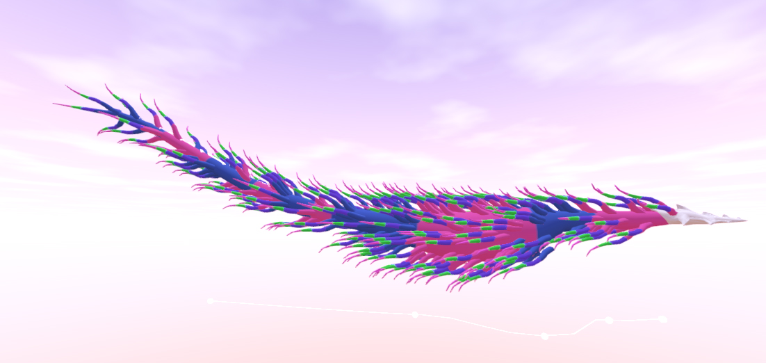 numero__15's tweet photo. Hi twitter, I'm making a dragon creation tool. This one looks like a pinata and I think that he's cute.
#screenshotsaturday #indiedev #lowpoly #godot #MadeWithGodot #Dragon https://t.co/RFkq1gQoCO
