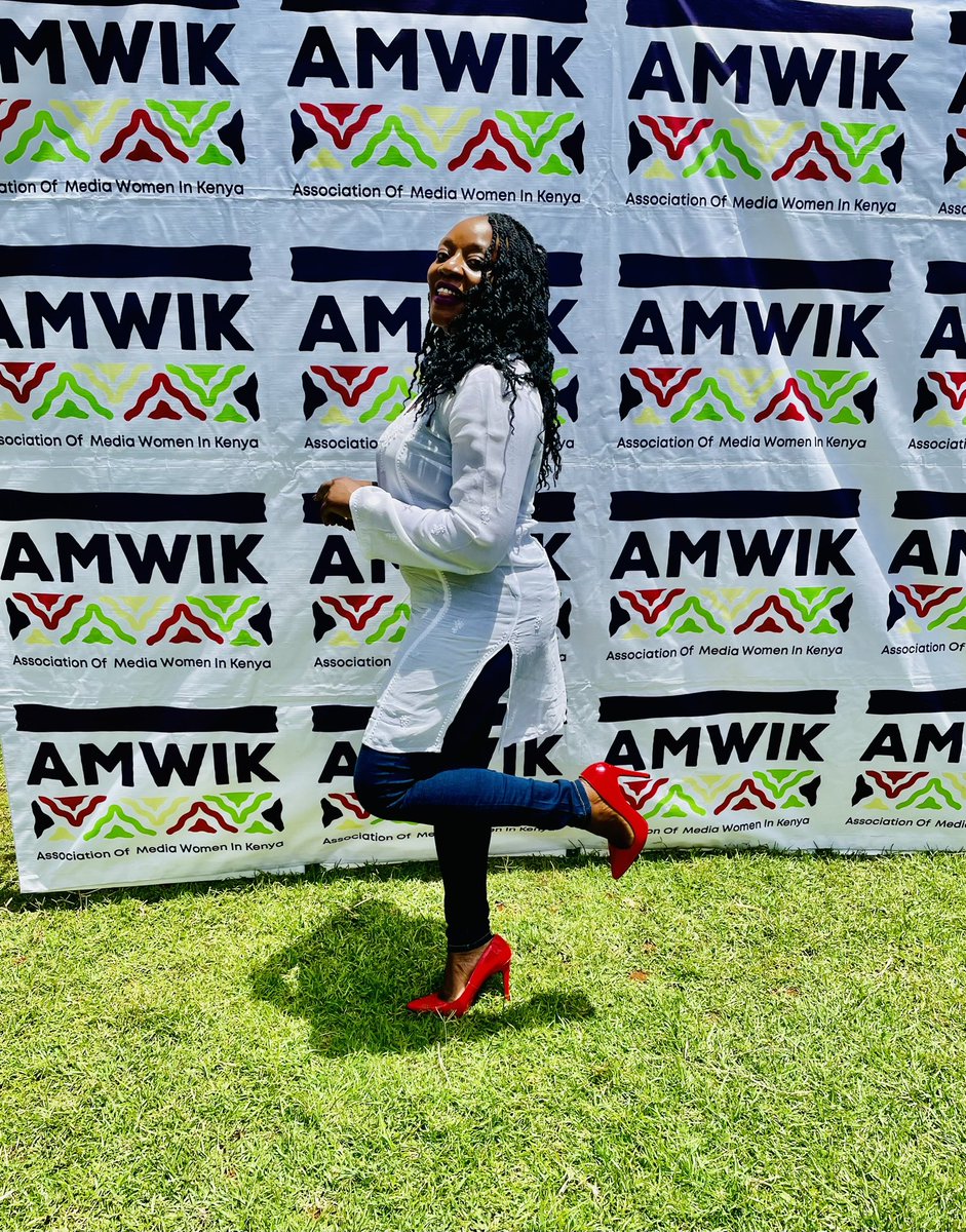 joybundy's tweet photo. #AMWIK2023 The invite to the Association of Media Women in Kenya event read: Dress code: white on denim. 
Did I hit ✅ or miss❌?  @AMWIK https://t.co/Yk6QjJJeIg