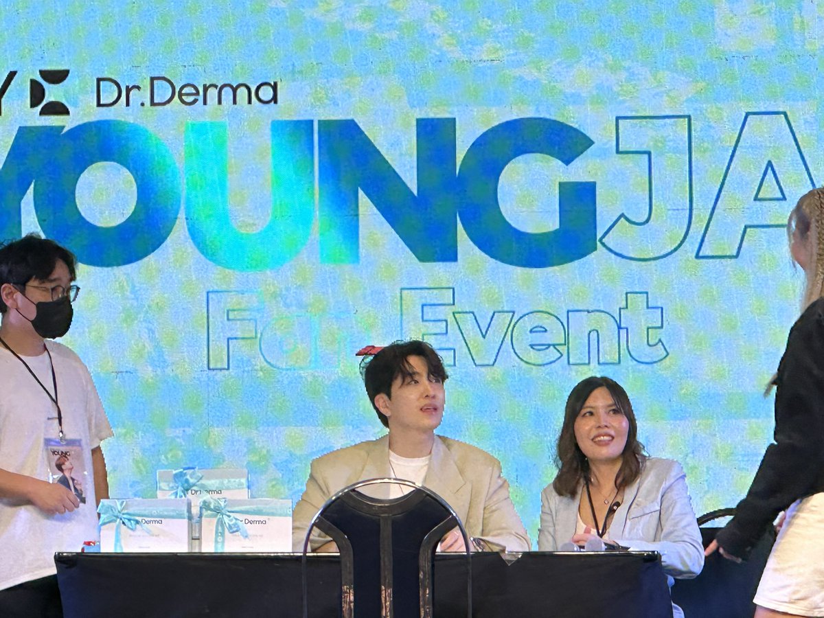 Chodchoyhotmai2's tweet photo. #YOUNGJAE #drderma #YoungjaeFanEventXDrDermaPlus https://t.co/aMrbPA4Pww