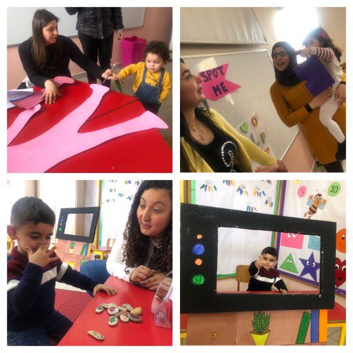 Happening now😍 
Welcome to Dawha Preschool Department our future learners👍. #Entrance_Exams #funday #lovely_kids <a href="/makdawhaschool/">Makassed Dawha School</a> <a href="/FThaalby/">Feda Thaalby</a>