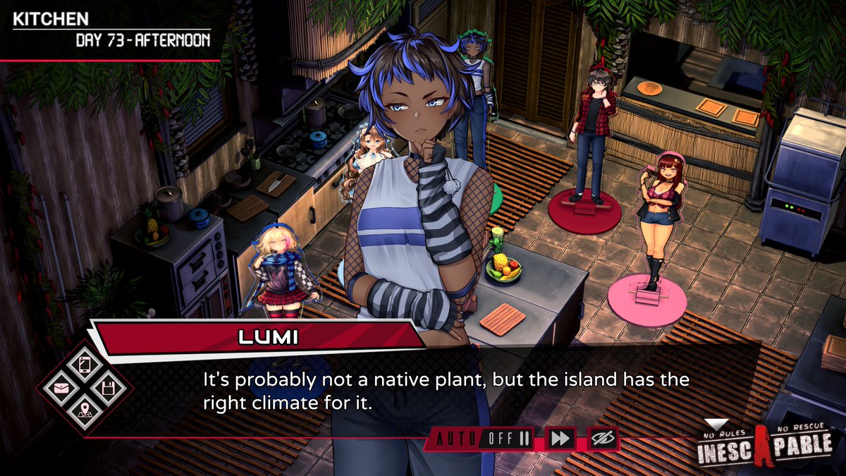 InescapableGame's tweet photo. There is no shortage of cunning thinkers among our contestants.

A sharp mind is a keen tool, but a keen tool can cut both ways...

Wishlist Inescapable on @Steam now:
https://t.co/9I2EOzyAYF 👈

#screenshotsaturday #vn https://t.co/D39yU1gyi4