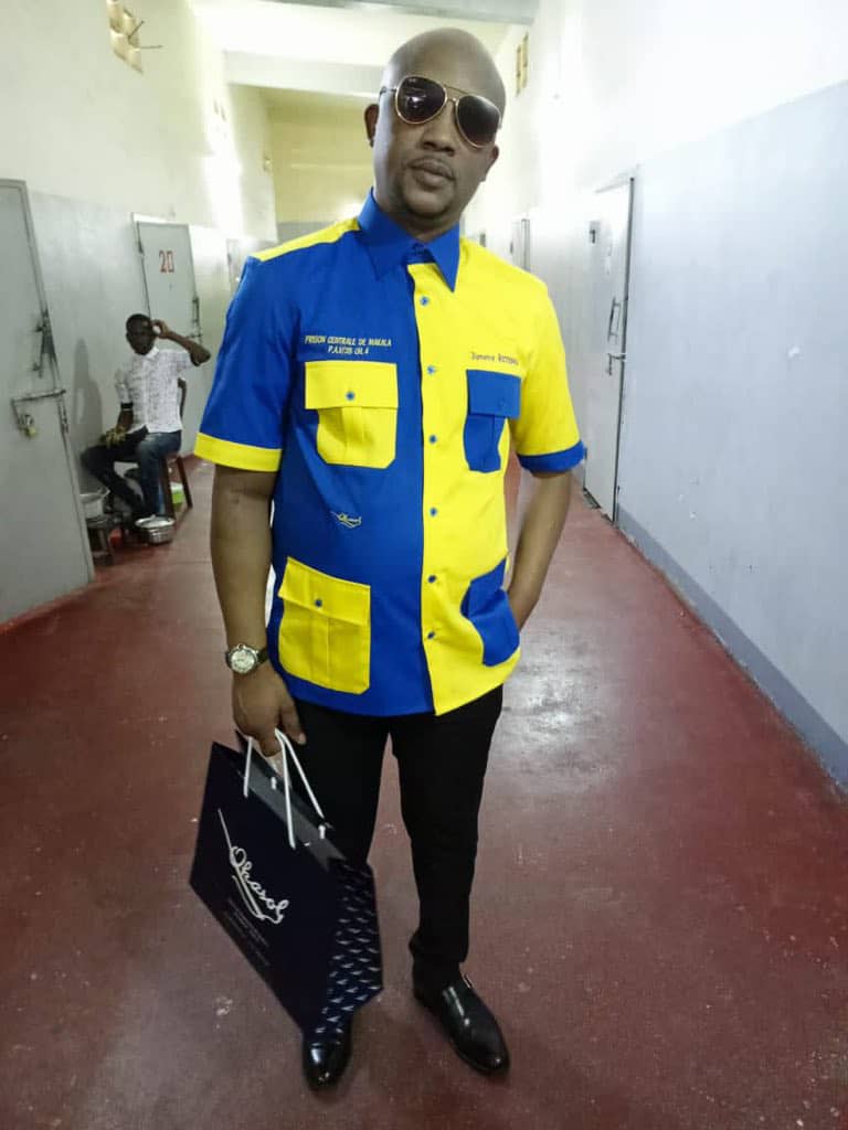 Papy1Fundi's tweet photo. Et le divin s'imposa!Ainsi un père d famille, 1mari, 1 fils, 1 frère, 1patriote, défenseur d opprimés, victime d la dictature e intolérance: Jimmy KITENGE MANGANDA, enfin libre par la volonté divine*car c'est Dieu qui rend justice*.Bonne sortie et bonne continuation au résistant https://t.co/zVGI8yTEtU