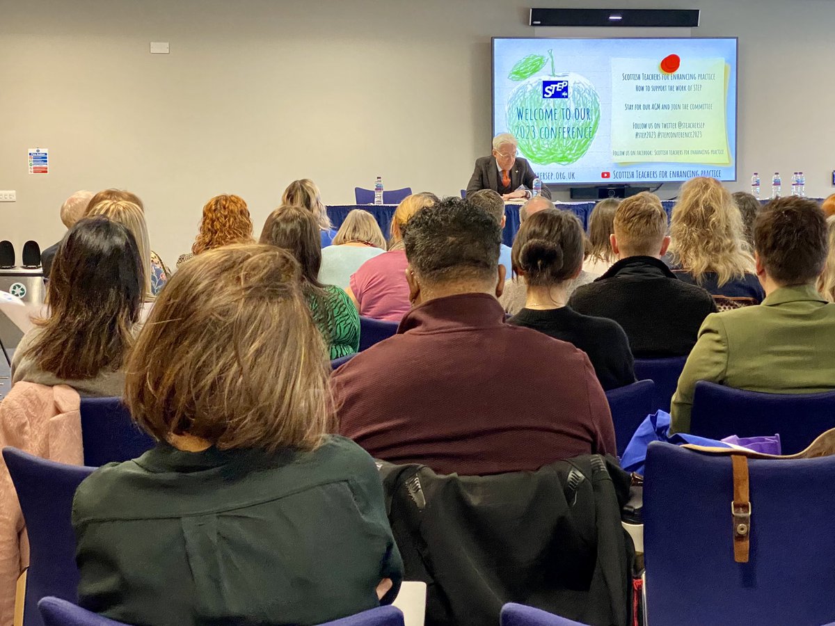 STeachersEP's tweet photo. @realdcameron welcoming everyone back to the STEP conference
#STEP2023 #STEPconference2023 #forteachersbyteachers #CLPL https://t.co/fghdYWzXXM