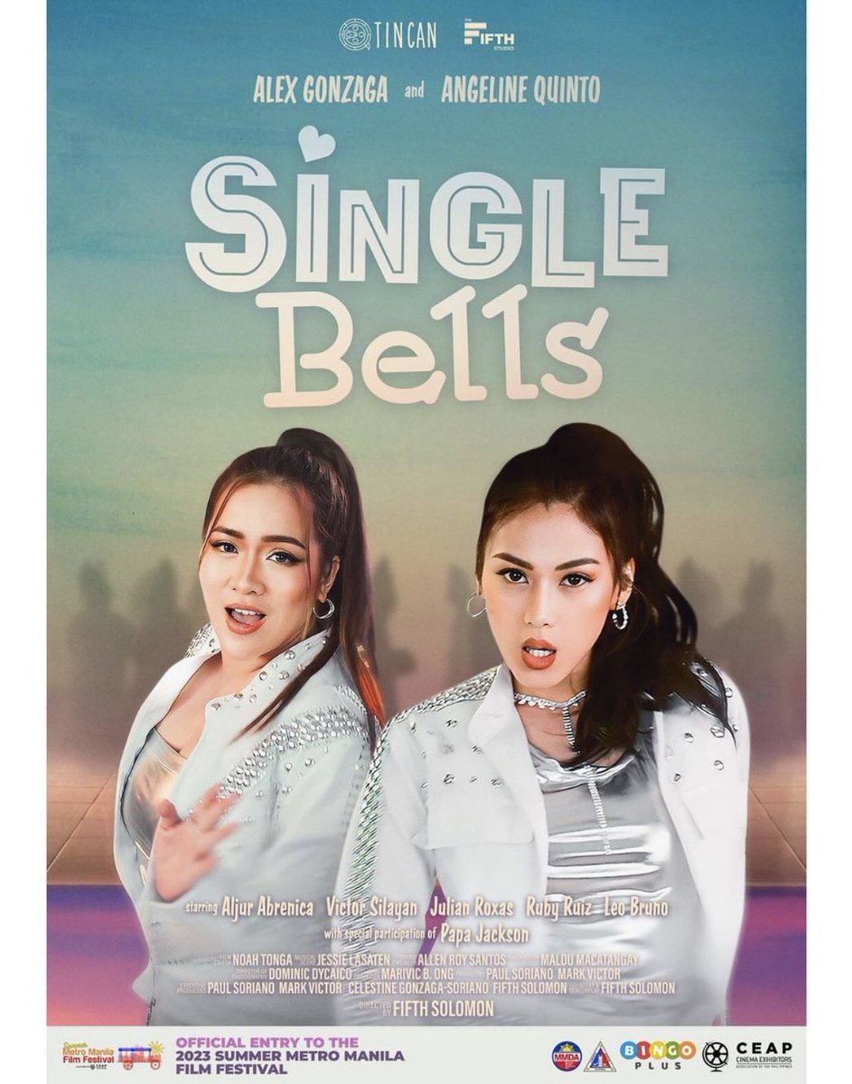 this coming April 8, 2023 mapapatunayan na Masaya kahit single. 

'Single Bells' 🎬📽️

#MMFFSummer2023 
#SingleBells 
@LoveAQuinto 
@LoveAQuinto