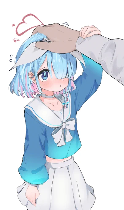 アロナでなで #ブルアカ 