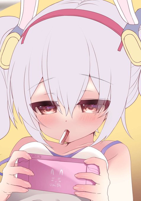 ラピちゃん描いてる 