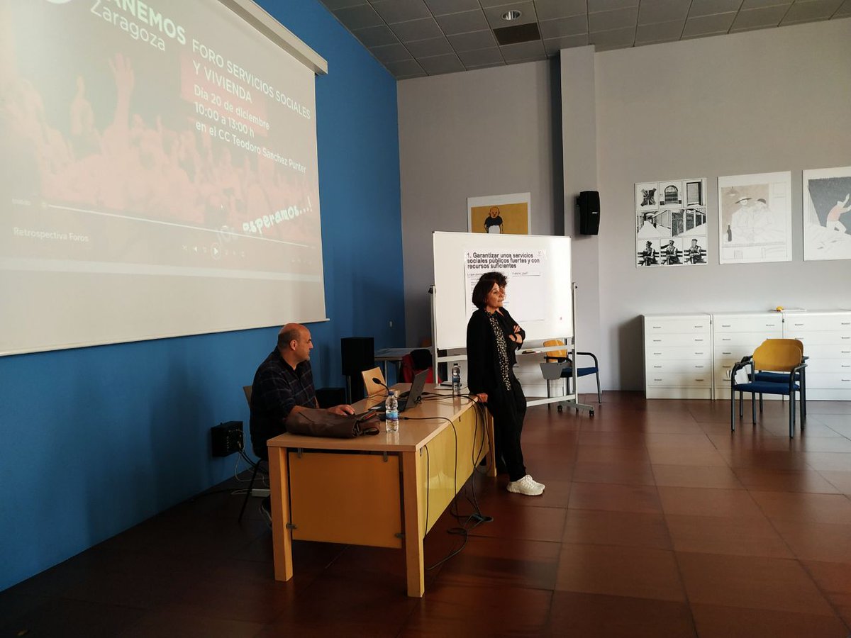 zaragozaencomun's tweet photo. "Haciendo programa para una #CiudadCuidadora" desde el IX Foro de Derechos Sociales está mañana en el Centro de Historias. https://t.co/wD8VWGcYwK