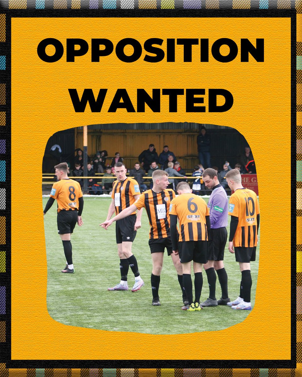 Are your team looking for a friendly today? Get in touch with us as soon as possible.

Call Alistair McMaster on 07775 578795.