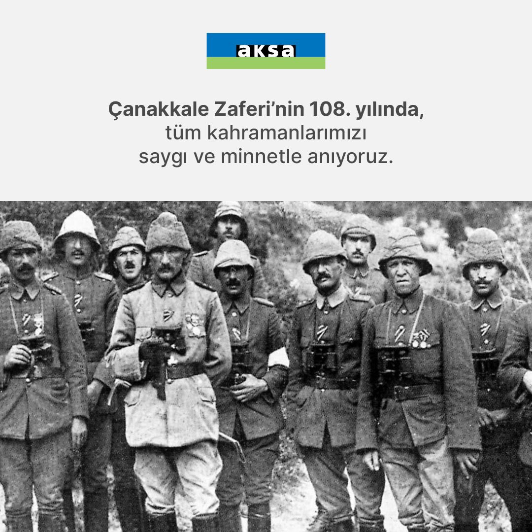 AksaOrduGiresun's tweet photo. Çanakkale Zaferinin 108. yıldönümünde, Gazi Mustafa Kemal Atatürk'ü ve bu vatan için canını feda eden tüm kahramanlarımızı saygı ve minnetle anıyoruz. https://t.co/8C06n2yGaw
