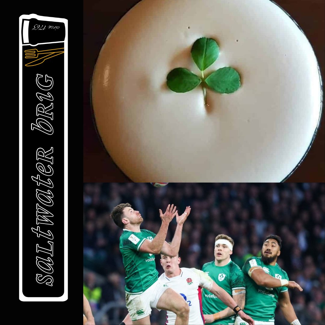 With the Shamrock well drowned lets hope the Rugby lads can get the Slam, Triple Crown &amp; 6 Nations done today! Match will be on in the bar. Plenty more Guinness where that came from!
 #nations #rugby #sixnations #rugbylife #fyp #6nations #irelandrugby #foryoupage