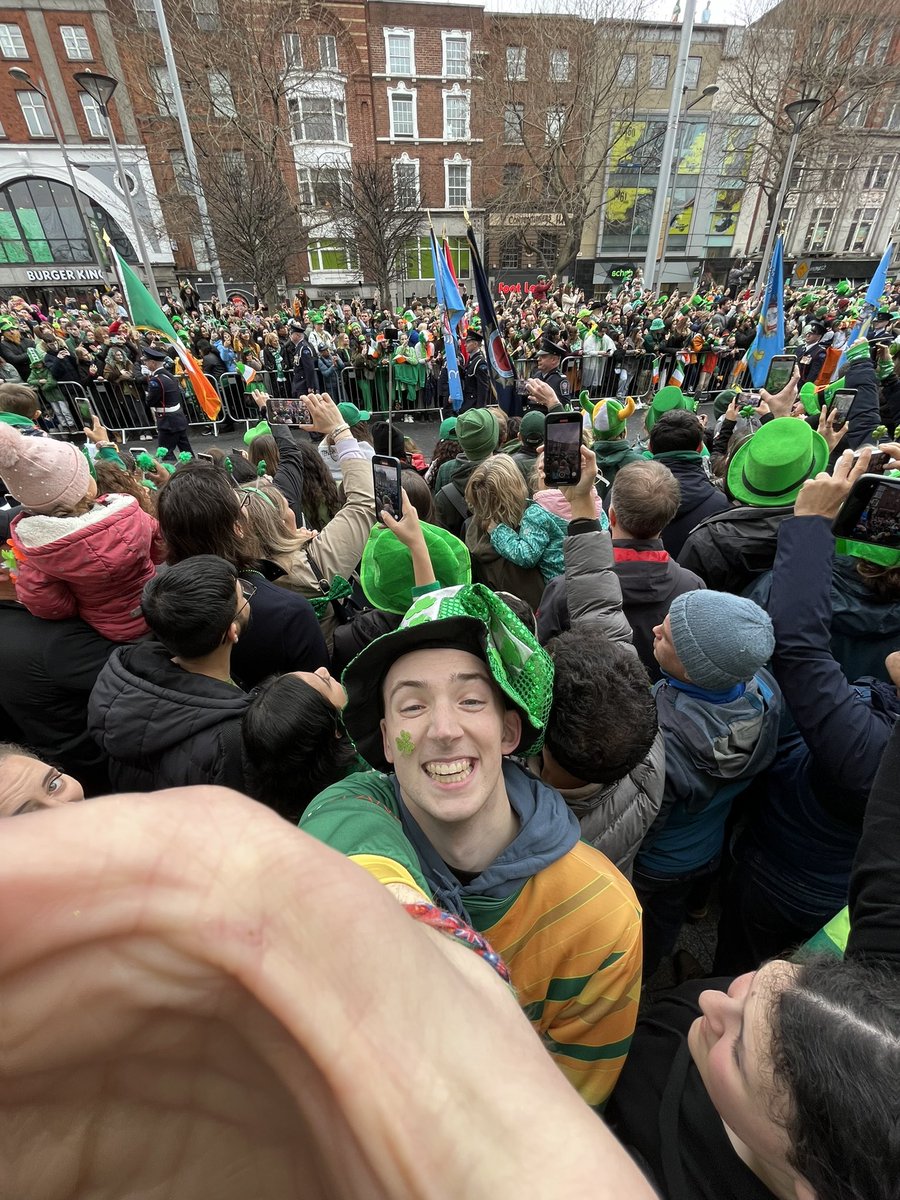 St. Paddy’s day in Dublin 🍀