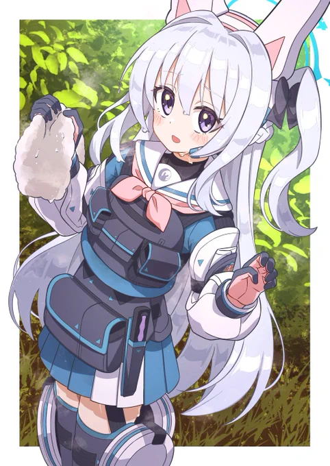 「今は近づかないでください」#ブルアカ 