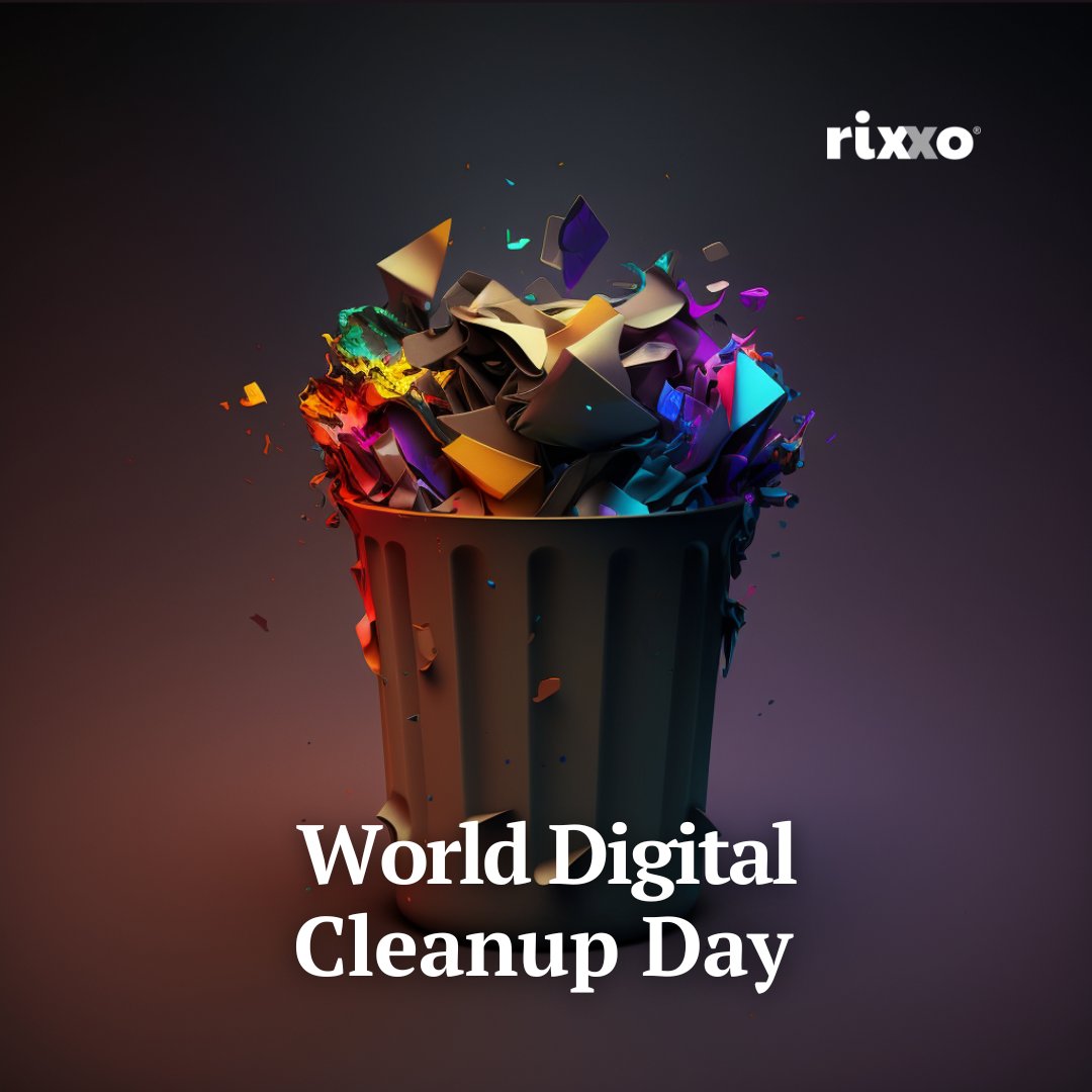 Did you know that today is World Digital Cleanup Day? 🌍🧹

By taking some time to clean up our digital space, we can improve productivity, protect sensitive information, and help the environment by reducing electronic waste. 
#worldcleanupday
digitalcleanupday.org