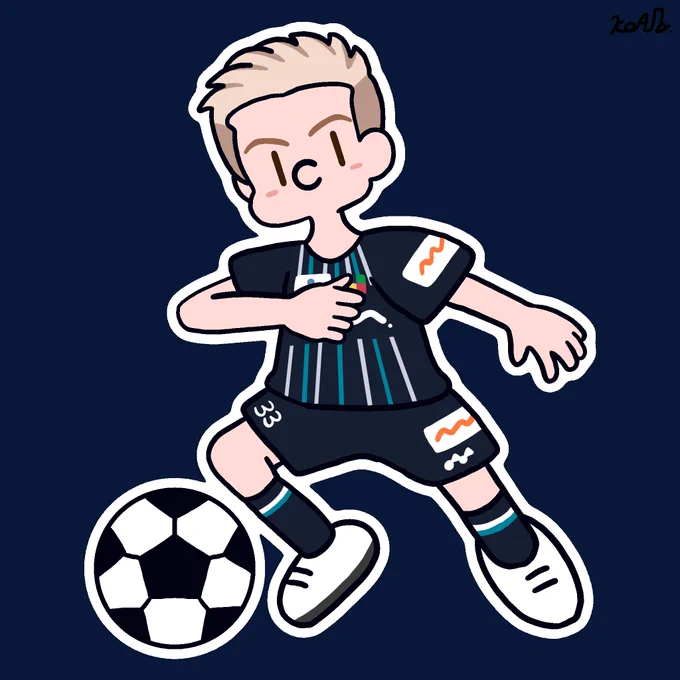 なんとなくグローリ選手#アビスパ福岡 #fanart #グローリ 