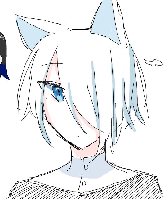 昨日絵チャにお邪魔した時の唯一まともな絵を置いとこ 