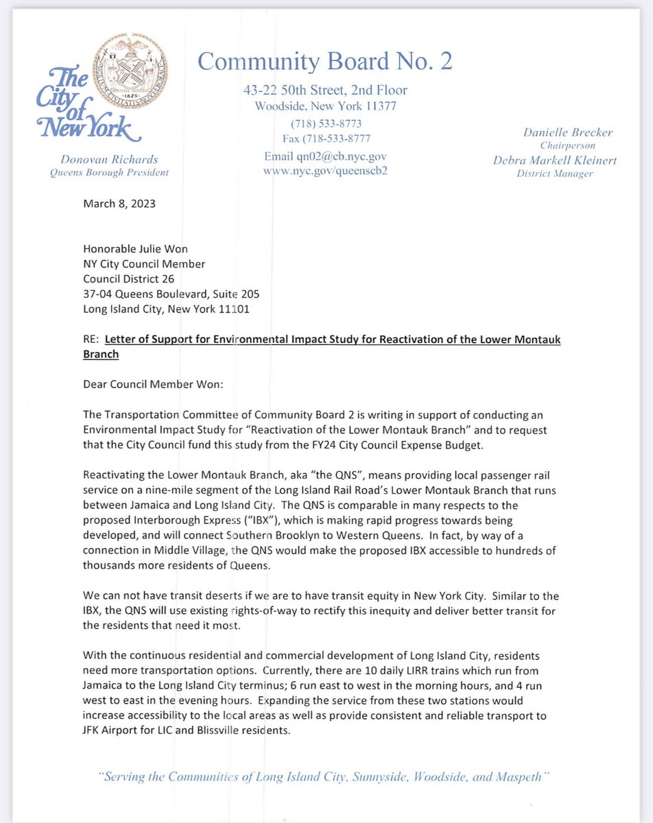 Blissville Civic Association tweet media