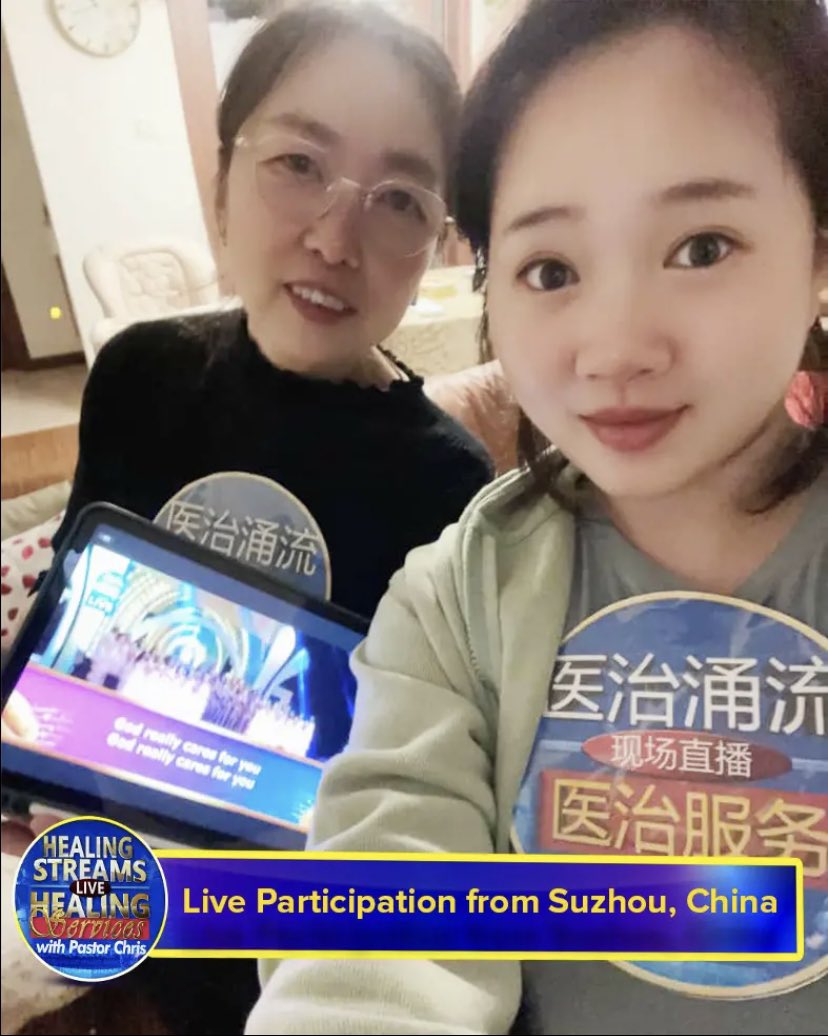 healingschool's tweet photo. Day 1 Live participation from Sozhou, China

Join us for Day 2 of the ongoing Healing Streams Live Healing Services by 3 p.m. (GMT+1) on https://t.co/Uwya5Qn849 or on the Healing School mobile app. 

#HSLHSwithpastorchris
#healingstreams
#healingstreamstv
#healingtothenations https://t.co/xTi4PWvNKn