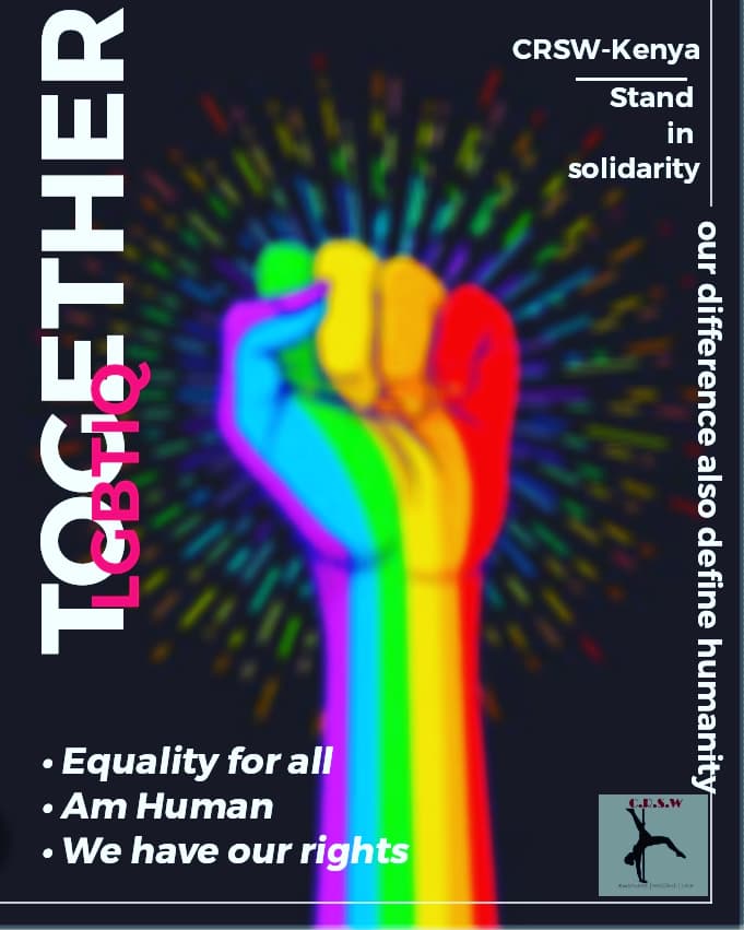 CRSW_Kenya (@crsw_kenya) on Twitter photo Am human
Standing in solidarity to safeguard my right as citizen
Equality4all
<a href="/KiaswaI/">Kiambu Sex Workers Alliance (KIASWA)</a> <a href="/Ke_swa/">KESWA</a> <a href="/GTH_Kenya/">Grassroots Transitional House,Kenya (GTH-Kenya)</a> <a href="/kpc_kenya/">KPCONSORTIUM</a> <a href="/KPUganda/">Key Populations Uganda - KPU</a> <a href="/Yplus_Global/">Y+ Global</a> <a href="/NEPHAKKENYA/">NEPHAK</a> <a href="/HAPA_KENYA/">HAPA_KENYA</a> <a href="/LEHAKenya/">LEHA Kenya</a> <a href="/AYARHEP_KENYA/">AYARHEP-KENYA</a> <a href="/oumajoyce2/">ouma joyce</a> <a href="/bhesp/">BHESP</a> <a href="/IshtarMSM/">ISHTAR</a> <a href="/LVCTKe/">LVCT Health</a> <a href="/MOH_Kenya/">Ministry of Health</a> Am human
Standing in solidarity to safeguard my right as citizen
Equality4all
<a href="/KiaswaI/">Kiambu Sex Workers Alliance (KIASWA)</a> <a href="/Ke_swa/">KESWA</a> <a href="/GTH_Kenya/">Grassroots Transitional House,Kenya (GTH-Kenya)</a> <a href="/kpc_kenya/">KPCONSORTIUM</a> <a href="/KPUganda/">Key Populations Uganda - KPU</a> <a href="/Yplus_Global/">Y+ Global</a> <a href="/NEPHAKKENYA/">NEPHAK</a> <a href="/HAPA_KENYA/">HAPA_KENYA</a> <a href="/LEHAKenya/">LEHA Kenya</a> <a href="/AYARHEP_KENYA/">AYARHEP-KENYA</a> <a href="/oumajoyce2/">ouma joyce</a> <a href="/bhesp/">BHESP</a> <a href="/IshtarMSM/">ISHTAR</a> <a href="/LVCTKe/">LVCT Health</a> <a href="/MOH_Kenya/">Ministry of Health</a>