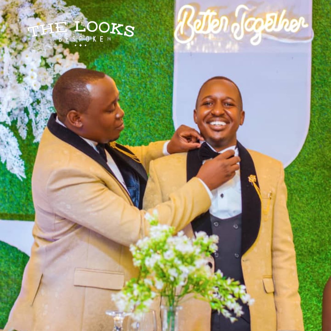 thelooksuganda's tweet photo. Congratulations and thank you for supporting The Looks

Call us today on 
0756491737 
0776971111 

Visit at today in Nsambya opposite the American Embassy
Let’s make you that dream suit. 

#suit #bespoke #thelooks #fashion #brideandgroom #weddingsuits 
#fashionstyle #mensfashion https://t.co/qP6N1SmDDN