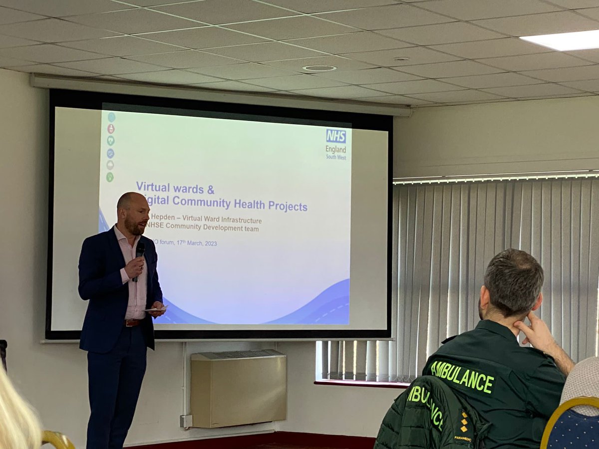 salplumb23's tweet photo. Enthusiasm from regional CXIO forum to convene and support clinical and digital alignment of virtual wards. Importance of building the VW infrastructure at an early stage including clinical safety, pathology , medicines management #SWVirtualWards @janey513 https://t.co/074XKttuQf