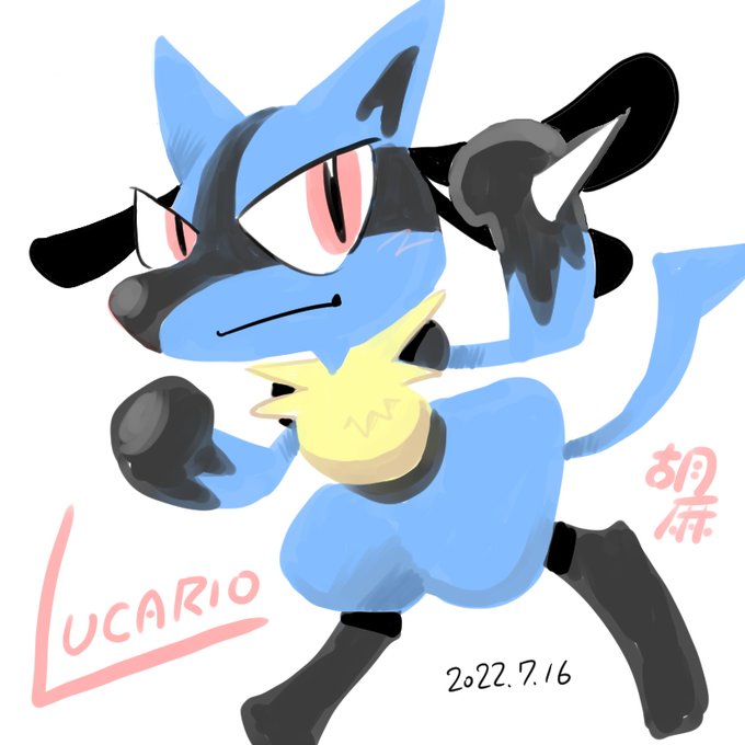 「lucario」Fan Art(Latest)｜4pages