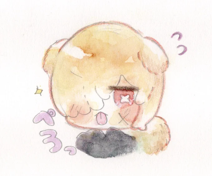 囚墓ちゃん舌出しチャレンジ 