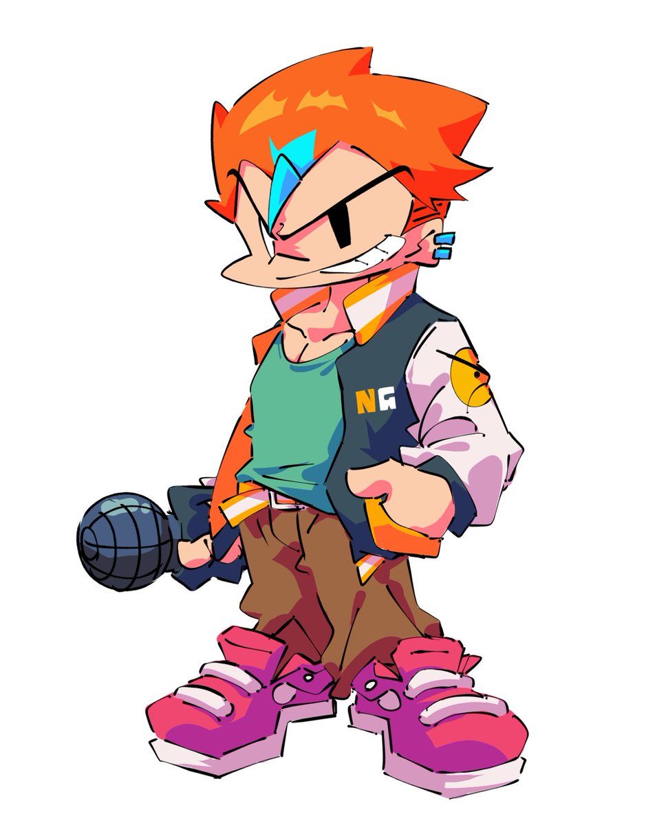 Funkin_MIX's tweet image. The clothes will reappear (but not the next update)
#FunkinMIX
OG concept: @NamiVX 
Final Concept: @Namdam_096