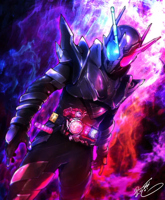 #三億アカウントの中から私を発掘してください 仮面ライダーも描いてます! 