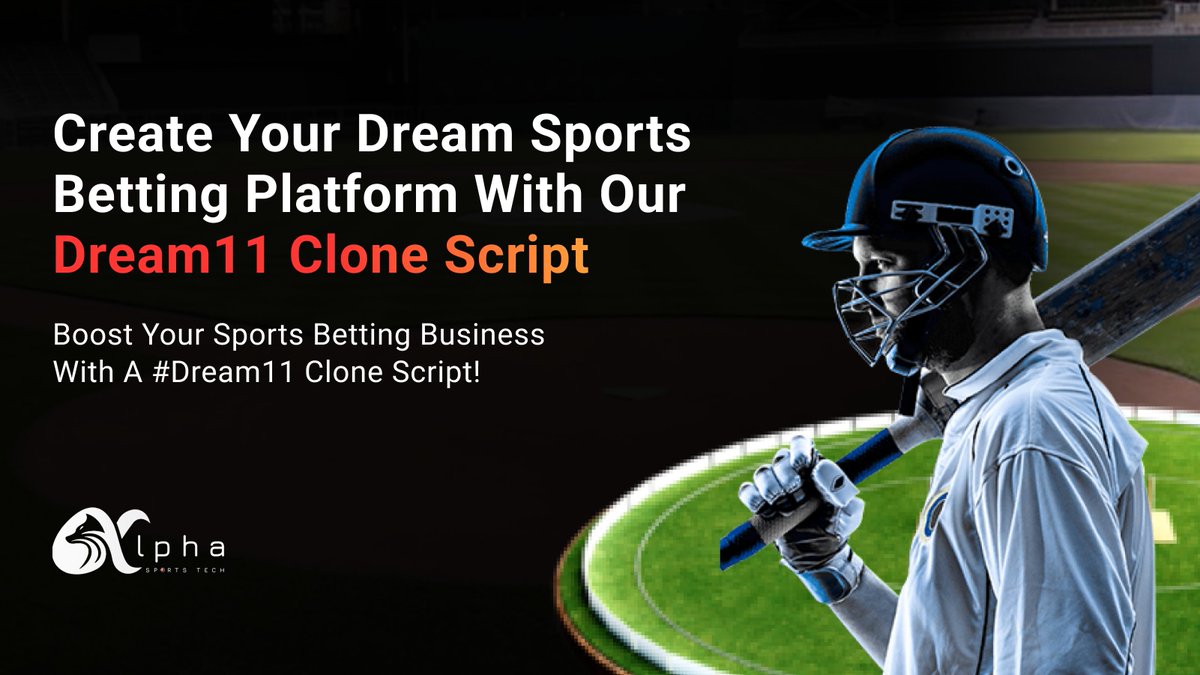 Create your own fantasy cricket league with Dream11 clone script! bit.ly/3LyfxFO

#FantasyCricket #Dream11 #CloneScript #ViratKohli #Cricket #ECL23 #StrongerTogether #EuropeanCricket #Sixes #BackingCIYMS #SachinTendulkar  #Cricket #MoeenAli #IrishCricket ☘️🏏