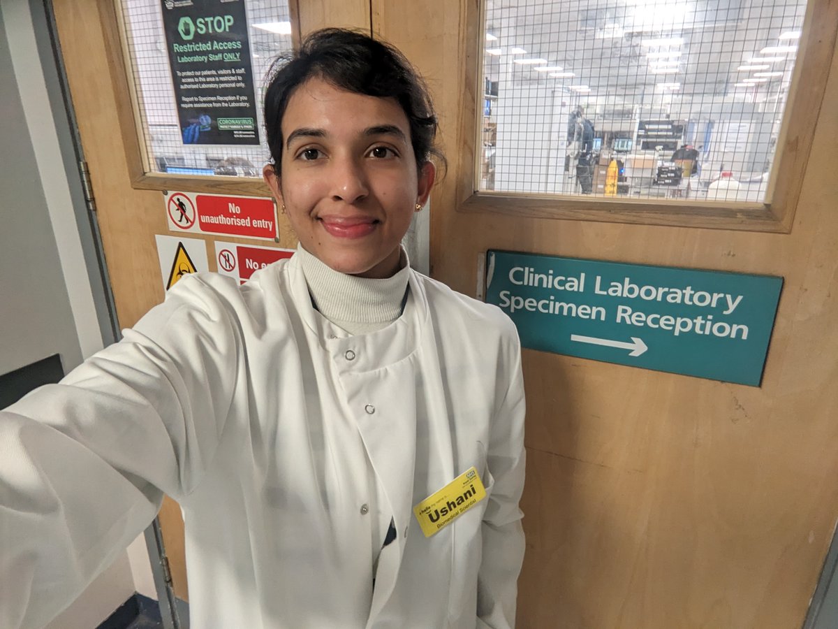 To celebrate #HealthcareScienceWeek, our healthcare scientist Ushani Sahabandu talks about her role in blood sciences where she carries out a range of essential laboratory and scientific tests to support our patients’ diagnosis and treatment 

Read more: bit.ly/3Fv4k4V