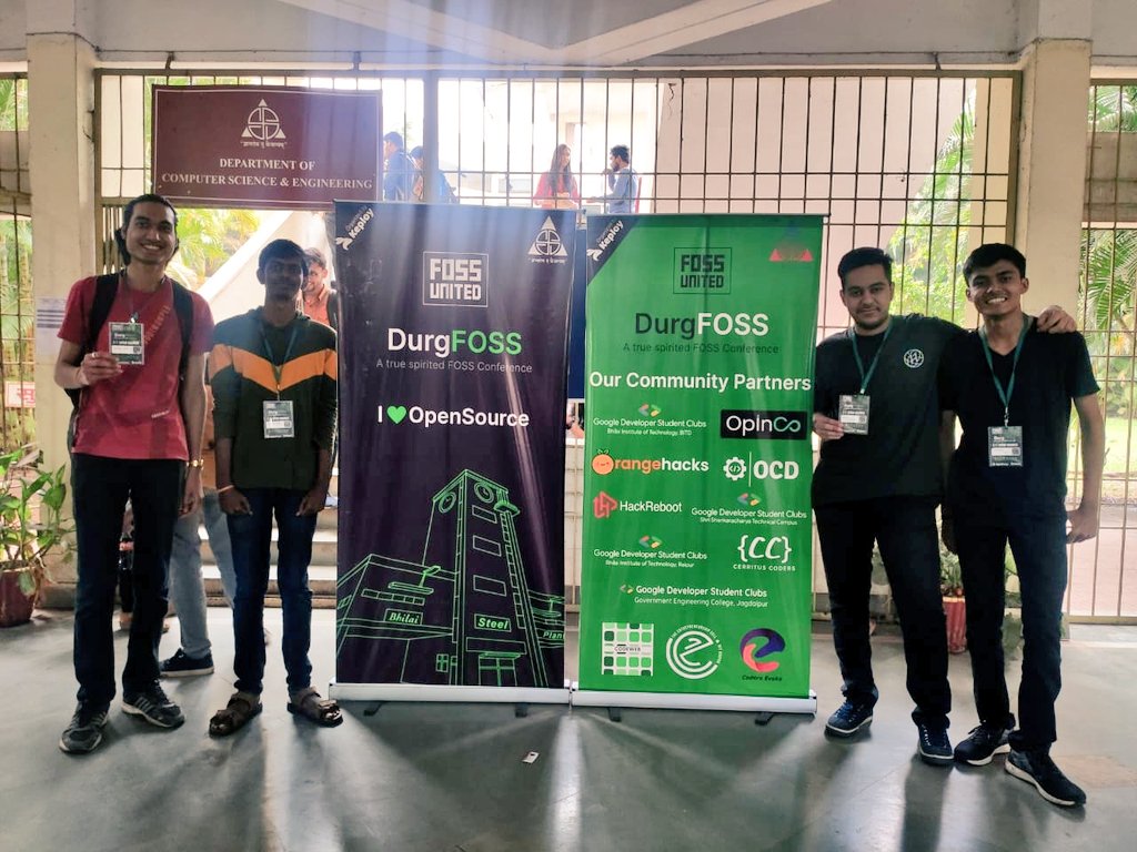 krishchopra22's tweet image. DurgFOSS is going well by now!
The insights shared by the distinguished speakers have undoubtedly enriched our knowledge in the field of open source. The panel discussion, in particular, have provided a wealth of valuable lessons✌🏻
#DurgFOSS #FOSSunited #Keploy #DigitalOcean